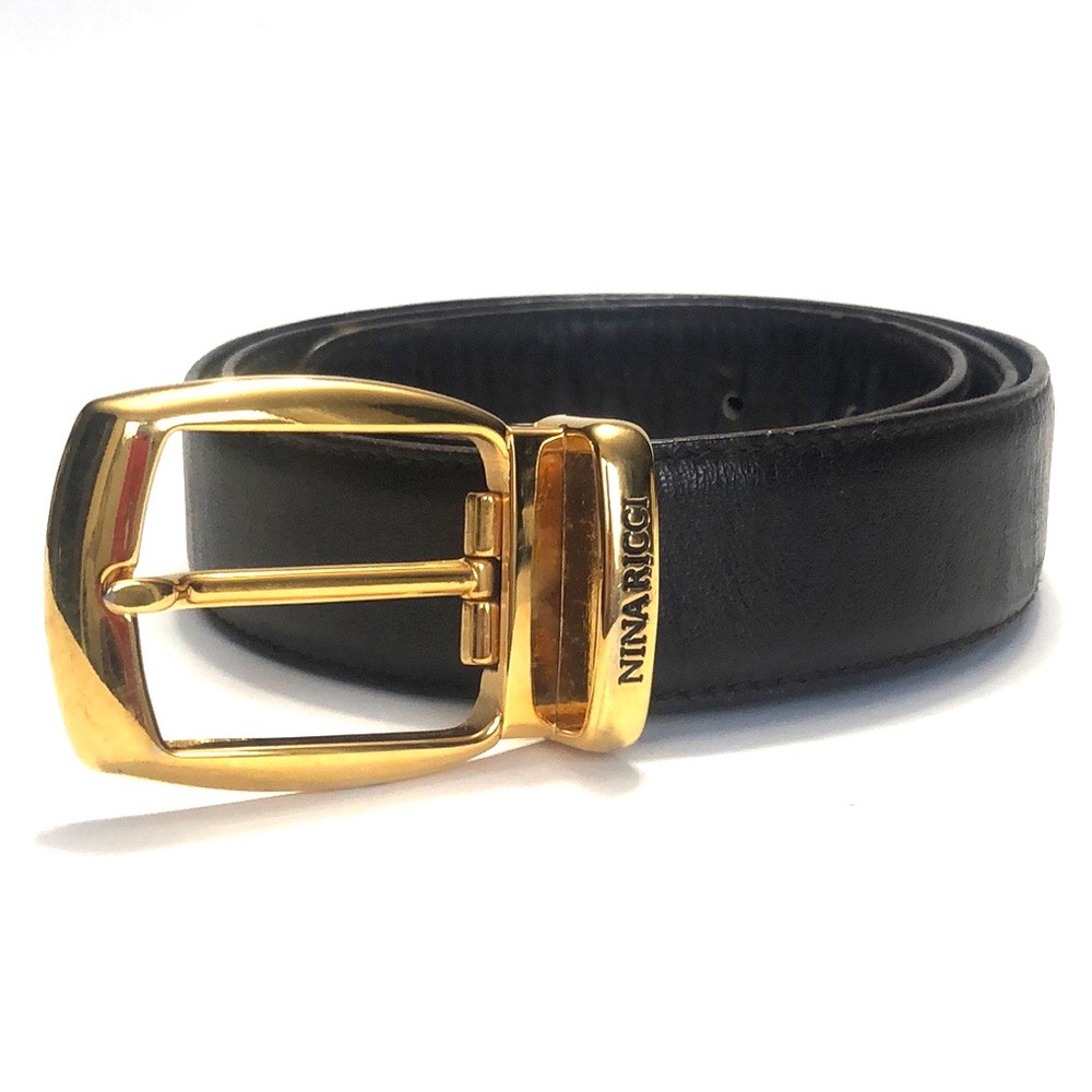 Nina Ricci Dunhill London Expresso Brown Custom Designed Belt size Medium